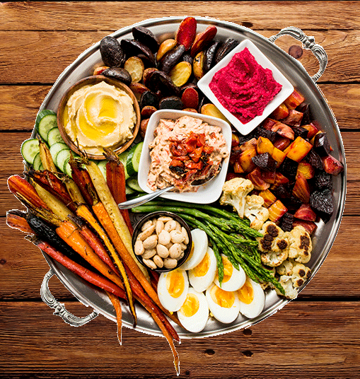 Food truck catering spread - Raleigh NC